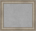 Amanti Art Silver Framed Magnetic Board 25x29 Medium Vision Board by AmantiArt
