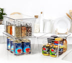 Vtopmart 8 Pack Clear Stackable Storage Bins - Image 7