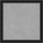 Amanti Art Black Framed Magnetic Board 28x28 Medium Vision Board by AmantiArt