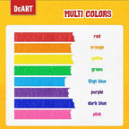 8x Colored Masking Tape, 33 Ft x 1 inch Colored Painters Tape - Image 8