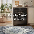 GENIMO 2x7 Runner Rugs for Hallway, Machine Washable Non Slip Vintage Rugs - Image 6