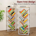 IBUYKE 9 Tier Tree Bookshelf, Floor Standing Wood Bookshelf - Image 6