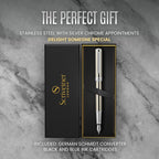 Scriveiner Stainless Steel Fountain Pen - Image 3