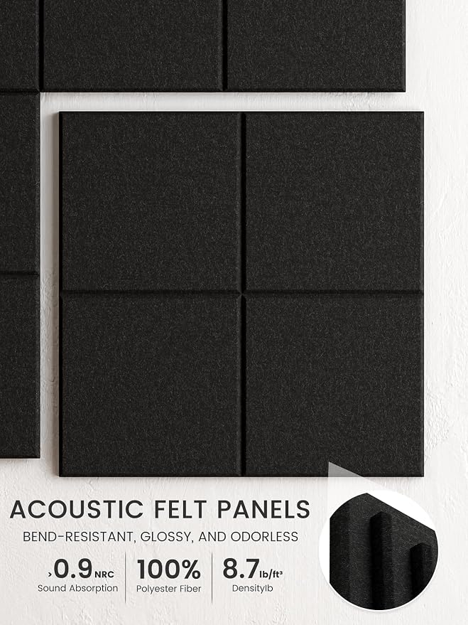 Bumusty Large Cork Board Alternative-47 x35 Felt Bulletin Board Tiles, - Image 3