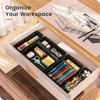 A-LuGei 【】 【】 Black Drawer Organizer, Makeup organizer - Image 5