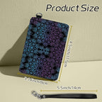 BWEGRHE Small Travel Wallets, RFID Blocking PU Leather Credit Card Holder - Image 2