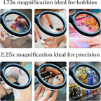 Brightech LightView Pro Flex 2 in 1 Magnifying Desk Lamp, 1.75x Light Magnifier - Image 8
