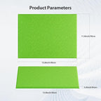 Amantech 12 Pack Acoustic Panels Self Adhesive Sound Proof Foam, High Density - Image 6