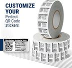 McAuley Labels Custom QR Code Stickers - Image 3