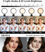 Computer Zoom Lighting for Video Conference, 3000K-6500K for Video - Image 4