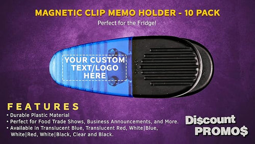 10 Magnetic Memo Holders Set - Image 2