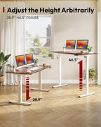 SANODESK Electric Standing Desk 48 x 30 Inches Whole-Piece Desktop Height - Image 8
