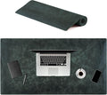 Node Leather Calfskin Leather Desk Pad – Executive Office Desk Mat by NodeLeather