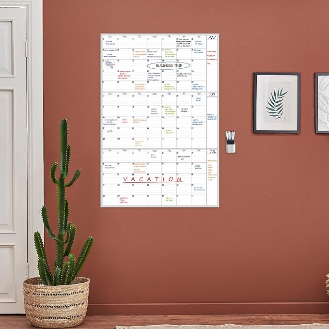 Dry Erase Wall Calendar 3 Month Calendar - Image 6