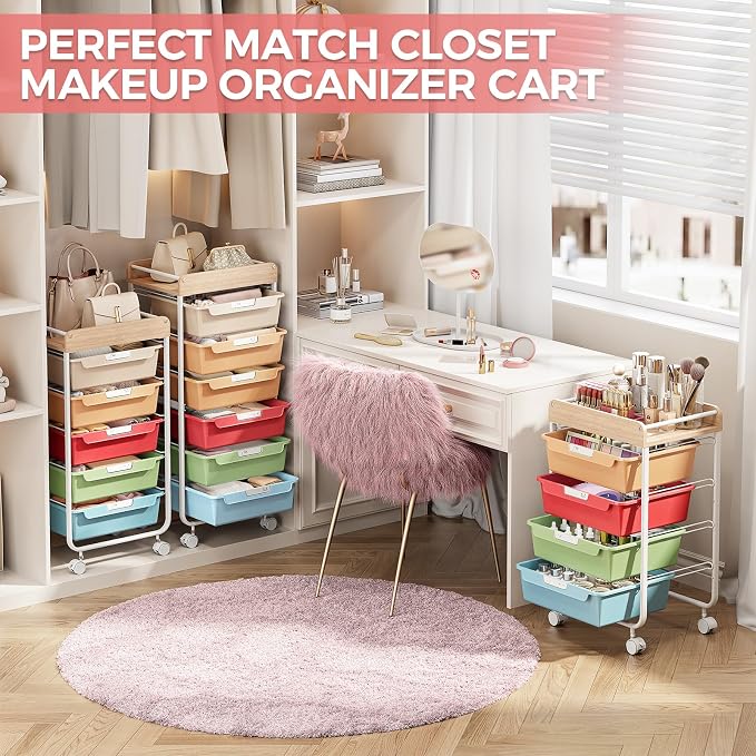 Rolling Storage Utility Cart - Image 7