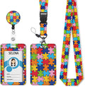 ID Badge Holder with Breakaway Lanyard, Lanyards by Mcapirivo