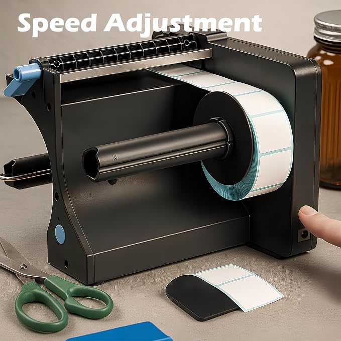 Automatic Tape Dispenser, Label Applicator, Sticker Roll Dispenser, Portable - Image 3