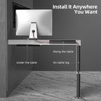 YECAYE 94.2in Cable Management, Cable Organizer, Adhesive Mount Cord Organizer - Image 2