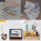 Boershun Desk Organizer – Countertop Mail Organizer, Magazine Holder, Boho - Image 6