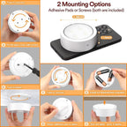 TECOMLIGHT Puck Lights with Remote Control, Battery Operated Wireless Under - Image 7