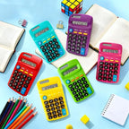 12 Pack Pocket Calculator Bulk: 8 Digit Hand Held Basic Calculator Small Solar - Image 6