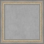 Amanti Art Silver Framed Magnetic Board 25x25 Medium Vision Board by AmantiArt