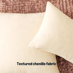 Amazon Basics Chenille Throw Pillow Covers, Home Decor Cushion Cover - Image 3