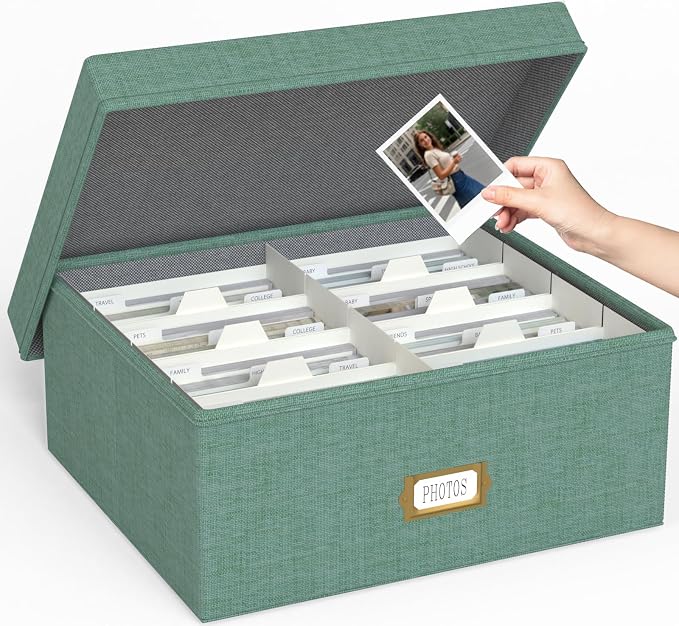 Decorative Photo Storage Box by JOLENSOY