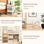 Freebat Closet Organizers and Storage, Acrylic Clear Plastic Storage Bins - Image 6