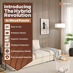 Avana Acoustic Wood Wall Panels – 47.2 X 12.6 White Oak Acoustic Panels 2 PCs – - Image 2