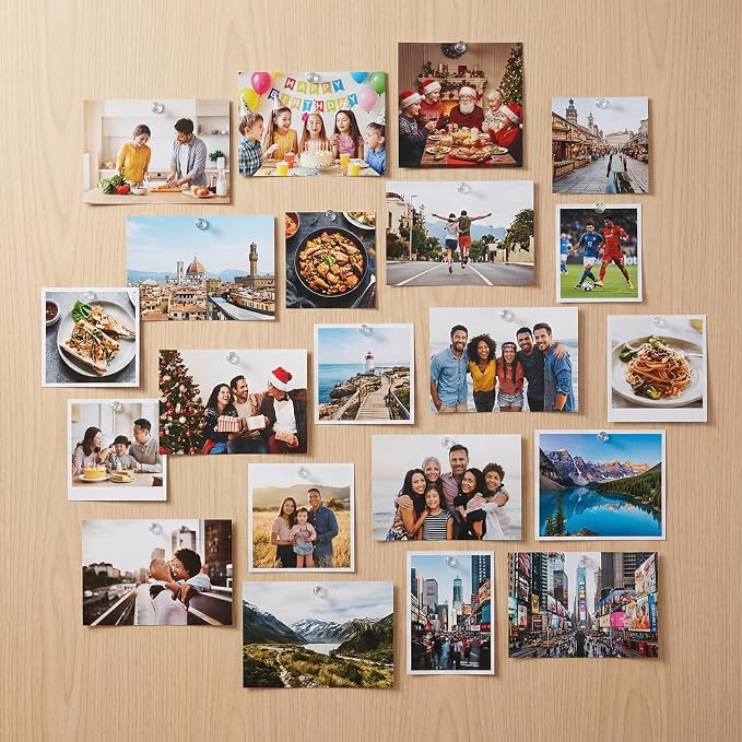 Push Pins 200Pcs Thumb Tacks: Clear Push Pin - Image 3