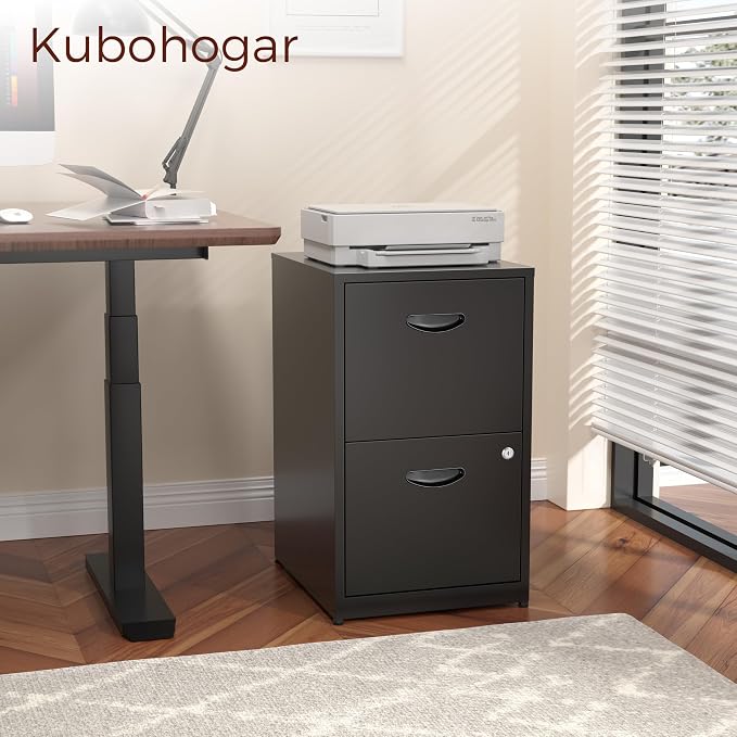 Kubohogar 2 Drawer File Cabinet - Image 4