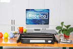 Rocelco 32" Height Adjustable Standing Desk Converter - Image 7