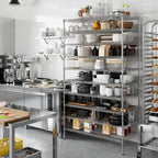 Regal Altair 24" Deep x 48" Wide x 86" Height Wire Shelving Kit | 10-Tier | NSF - Image 7