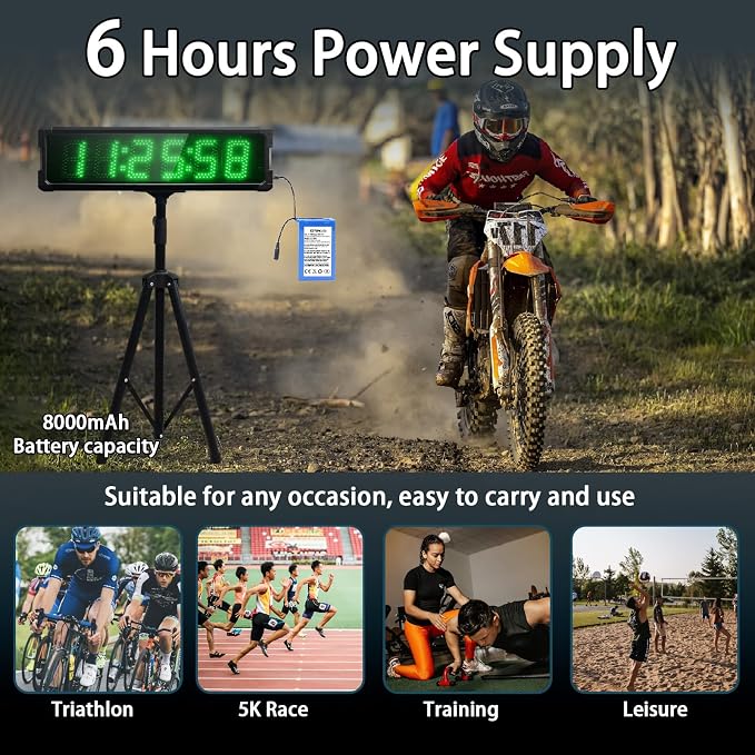 Large LED Display Digital Race Timer - Image 5