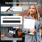 WOT I Telescoping Project Organizer, Refillable 3 Ring Binder - Image 2