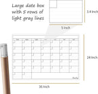 Large Dry Erase Wall Calendar - Image 2