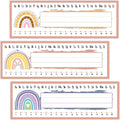Name Tags Rainbow Theme, Boho Rainbow Name Labels by Unknown