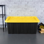 Sterilite 16-Pack Industrial Tote, Plastic Storage Container Bins - Image 4