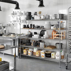Regal Altair 24" Deep x 72" Wide x 64" Height Wire Shelving Kit | 5-Tier | NSF - Image 6