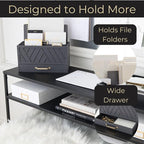 BLU MONACO | Grey Three-Tier Desktop Mail Organizer - Image 4