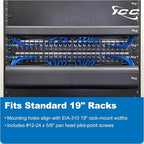 ICC 1U Ring Cable Manager Panel - Image 5