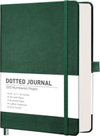 RETTACY Bullet Dotted Journal Notebook, 320 Numbered Pages, A5 Medium Size by RETTACY