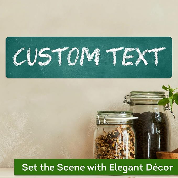 Custom Sign, Custom Street Sign, 11 Font Colors, 13 Font Styles, 4 Hole Options - Image 4