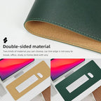 Leather Desk pad Protector, Large Desk mat - Image 4