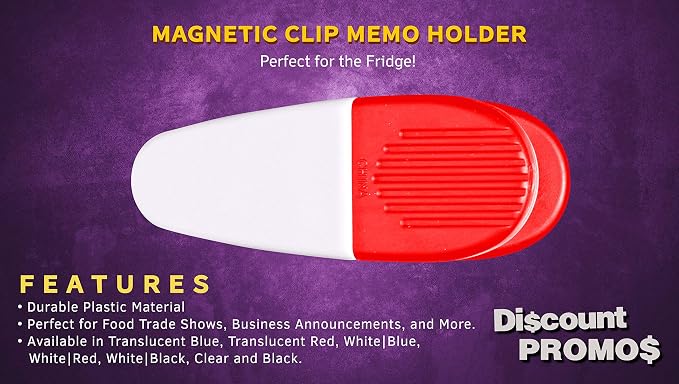 10 Magnetic Memo Holders Set - Image 2