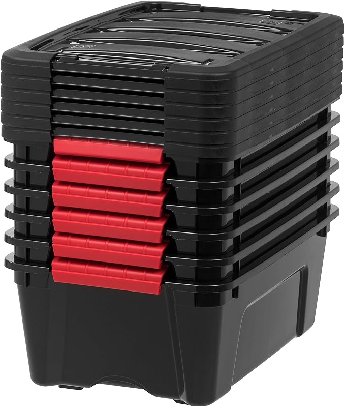 IRIS USA 13 QT Plastic Storage Box - Image 6