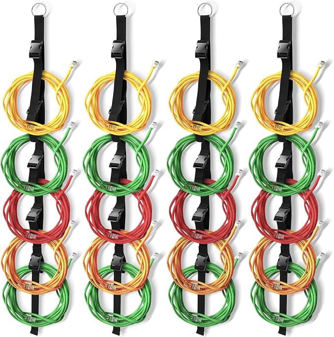 Wowangce 4 Pcs Extension Cord Organizers and Storage Garage Extension Cord by Wowangce
