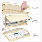 OPNICE Desk Organizer, 4-Tier Desktop File Organizer - Image 3