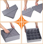 Criusia 6 Pack Large Drawer Organizer - Image 7